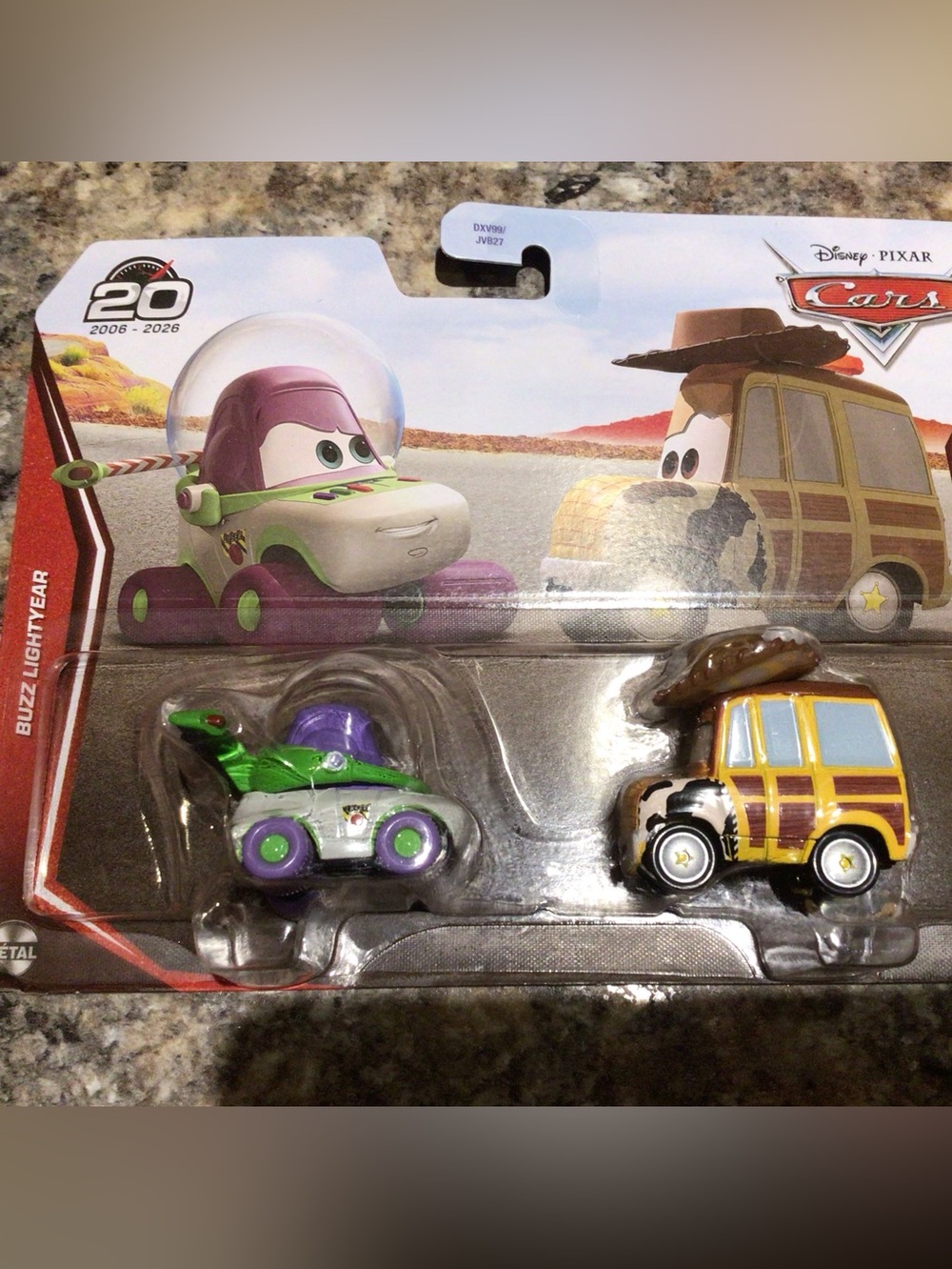 Disney Toy Story Cars Duo Pack - Buzz & Woody